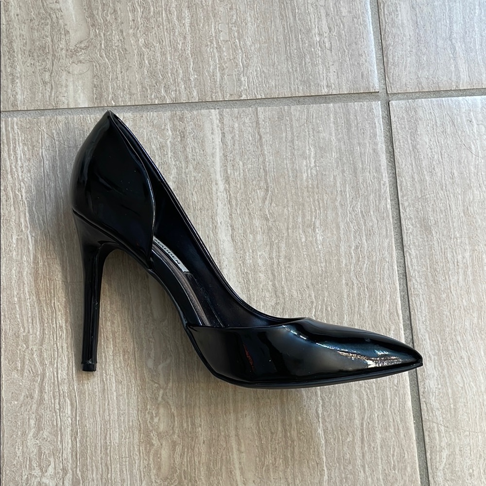 STEVE MADDEN UEC Women’s Size 9 Black Stiletto Heel Pointed Toe - Picture 6 of 14